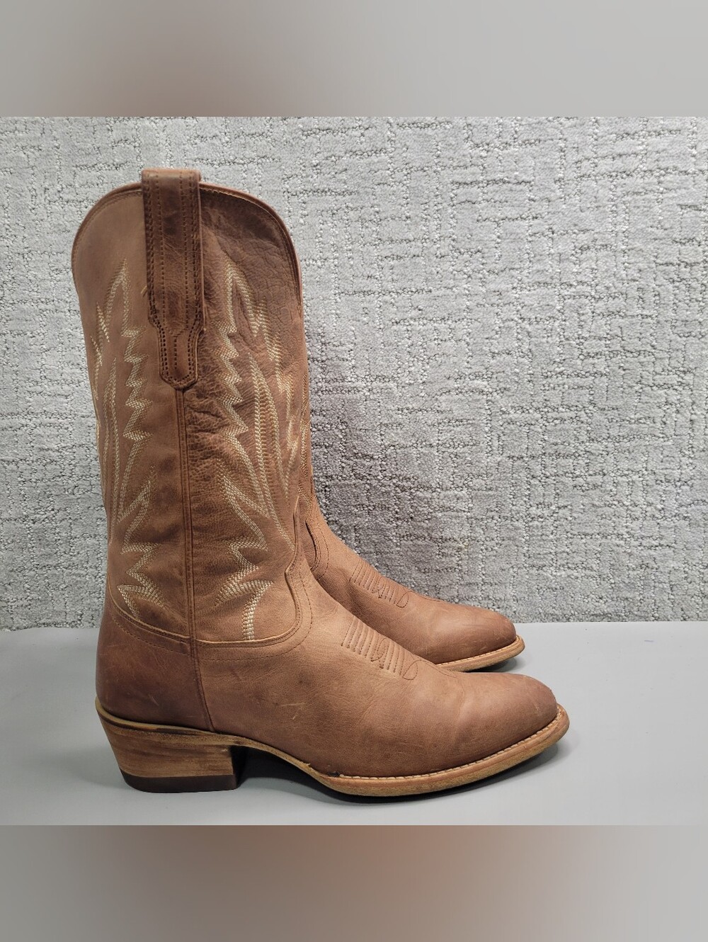 Tecovas The Jamie Women's US Size 8.5B Scotch Goat Pull on Western Boots - Picture 3 of 13